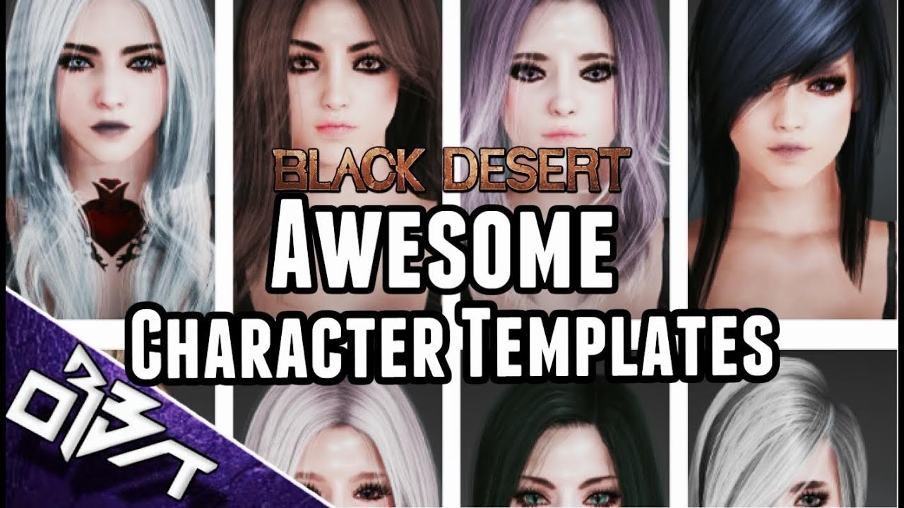 black desert online celebrity templates